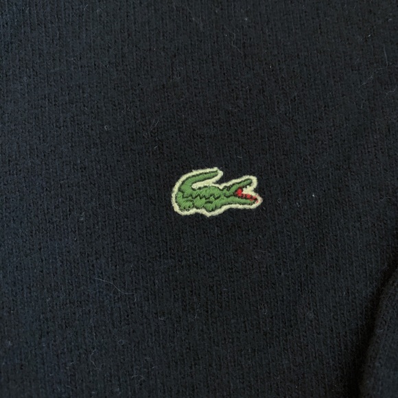 Lacoste Navy Sweater - Picture 3 of 4